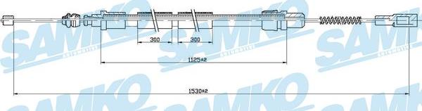 Samko C0943B - Kabel, dayanacaq əyləci furqanavto.az