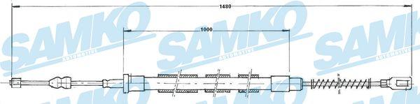 Samko C0970B - Kabel, dayanacaq əyləci furqanavto.az