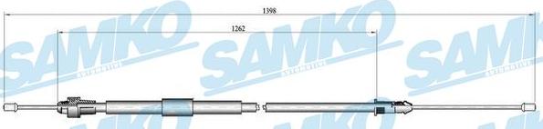 Samko C0466B - Kabel, dayanacaq əyləci furqanavto.az