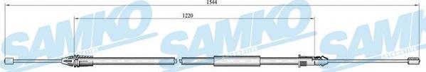 Samko C0404B - Kabel, dayanacaq əyləci furqanavto.az