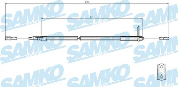 Samko C0407B - Kabel, dayanacaq əyləci furqanavto.az