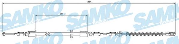 Samko C0545B - Kabel, dayanacaq əyləci furqanavto.az