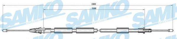 Samko C0106B - Kabel, dayanacaq əyləci furqanavto.az