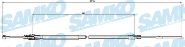 Samko C0130B - Kabel, dayanacaq əyləci furqanavto.az