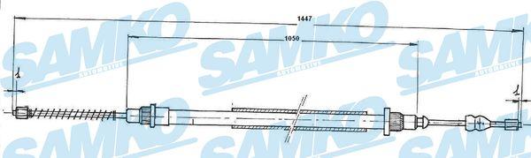 Samko C0745B - Kabel, dayanacaq əyləci furqanavto.az