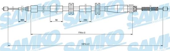 Samko C1664B - Kabel, dayanacaq əyləci furqanavto.az