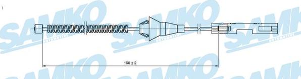 Samko C1660B - Kabel, dayanacaq əyləci furqanavto.az