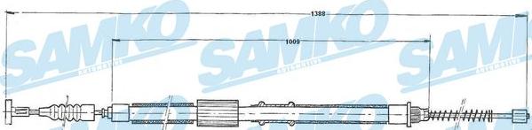 Samko C1240B - Kabel, dayanacaq əyləci furqanavto.az