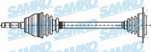 Samko DS51081 - Sürücü mili furqanavto.az