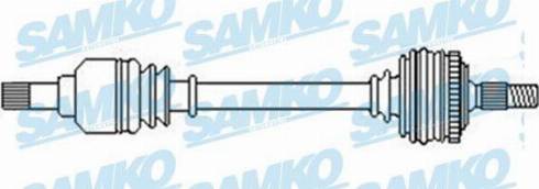 Samko DS52454 - Sürücü mili furqanavto.az