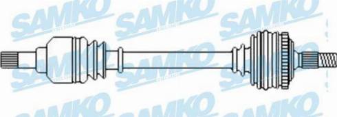 Samko DS52586 - Sürücü mili furqanavto.az