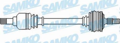 Samko DS52587 - Sürücü mili furqanavto.az