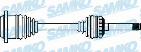 Samko DS52573 - Sürücü mili furqanavto.az