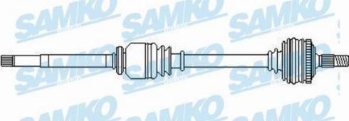 Samko DS52308 - Sürücü mili furqanavto.az