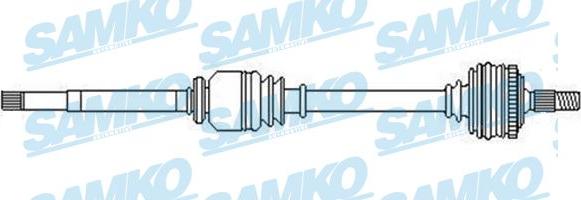 Samko DS52224 - Sürücü mili furqanavto.az