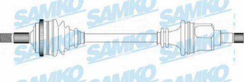 Samko DS16066 - Sürücü mili furqanavto.az