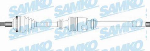 Samko DS16089 - Sürücü mili furqanavto.az