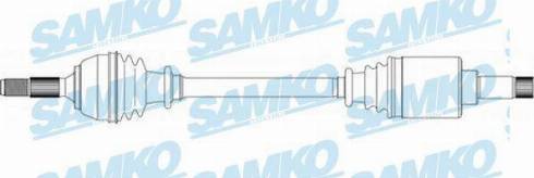 Samko DS16175 - Sürücü mili furqanavto.az