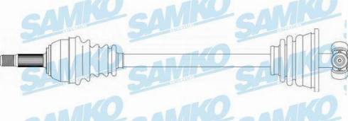 Samko DS39045 - Sürücü mili furqanavto.az