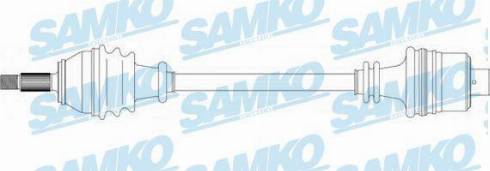 Samko DS39013 - Sürücü mili furqanavto.az
