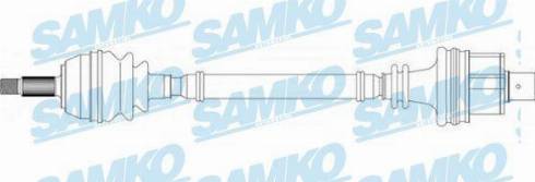 Samko DS39028 - Sürücü mili furqanavto.az