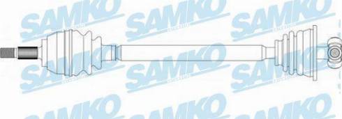 Samko DS39150 - Sürücü mili furqanavto.az
