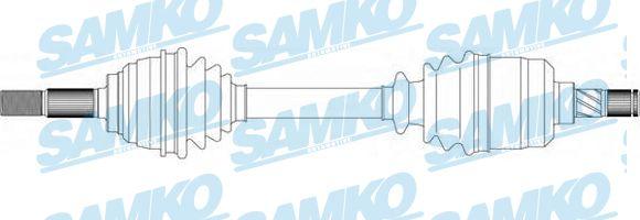 Samko DS36060 - Sürücü mili furqanavto.az