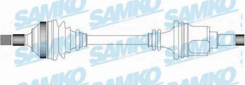 Samko DS38046 - Sürücü mili furqanavto.az