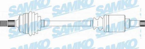 Samko DS38025 - Sürücü mili furqanavto.az