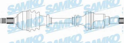 Samko DS38021 - Sürücü mili furqanavto.az