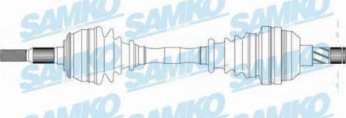 Samko DS37014 - Sürücü mili furqanavto.az