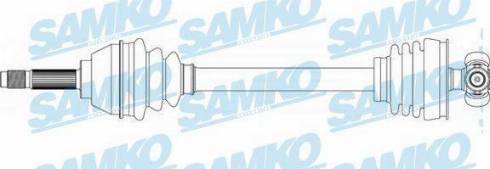 Samko DS20163 - Sürücü mili furqanavto.az