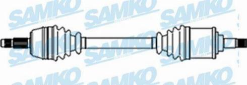 Samko DS21045 - Sürücü mili furqanavto.az