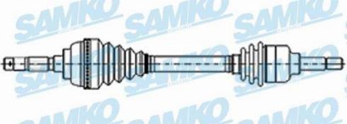 Samko DS21063 - Sürücü mili furqanavto.az