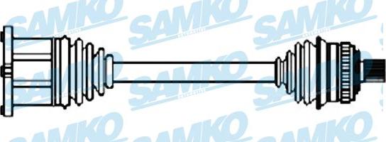 Samko DS21108 - Düymə oxu, diferensial furqanavto.az