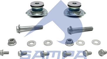 Sampa 060.741 - Təmir dəsti, sürücü kabin stabilizatoru furqanavto.az
