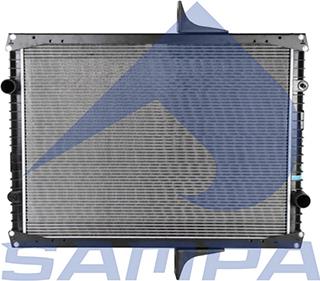 Sampa 079.374 - Radiator, mühərrikin soyudulması furqanavto.az