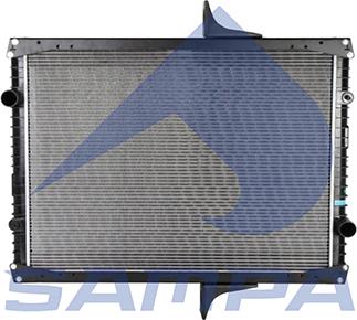 Sampa 076.273 - Radiator, mühərrikin soyudulması furqanavto.az