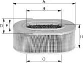 SAMPIYON FILTER CH 1088 - Hava filtri furqanavto.az