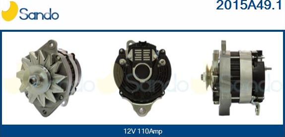 Sando 2015A49.1 - Alternator furqanavto.az