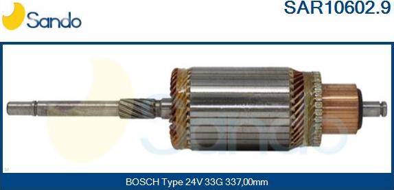 Sando SAR10602.9 - Armatur, başlanğıc furqanavto.az