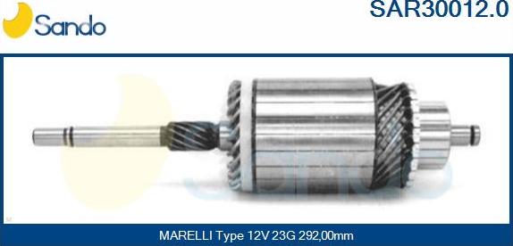 Sando SAR30012.0 - Armatur, başlanğıc furqanavto.az