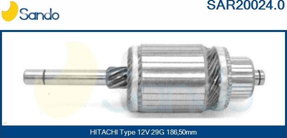 Sando SAR20024.0 - Armatur, başlanğıc furqanavto.az