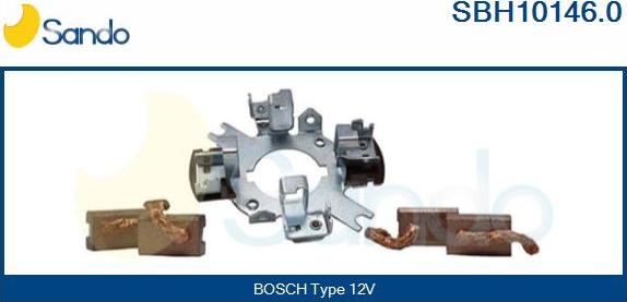 Sando SBH10146.0 - Tutacaq, karbon fırçalar furqanavto.az