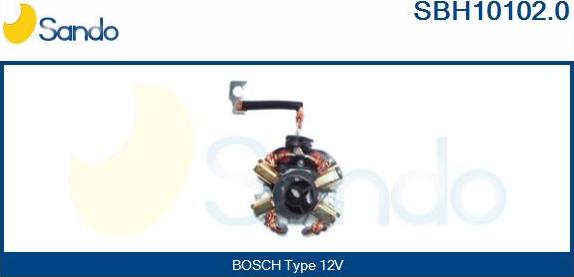 Sando SBH10102.0 - Tutacaq, karbon fırçalar furqanavto.az