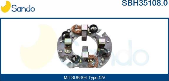 Sando SBH35108.0 - Tutacaq, karbon fırçalar furqanavto.az