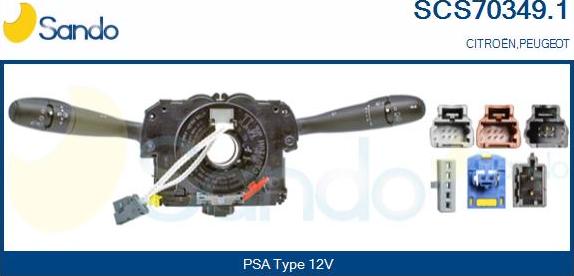 Sando SCS70349.1 - Sükan sütununun açarı furqanavto.az