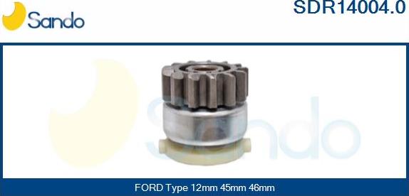 Sando SDR14004.0 - Pinion, başlanğıc furqanavto.az