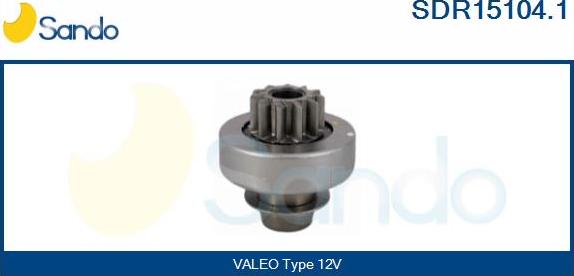 Sando SDR15104.1 - Pinion, başlanğıc furqanavto.az