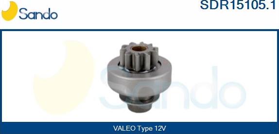 Sando SDR15105.1 - Pinion, başlanğıc furqanavto.az